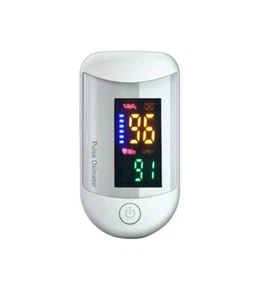 Pulsossimetro da Dito SpO2 Monitor Ossigeno Sangue Precisione Un Pulsante Automatico - Foto 1 di 4