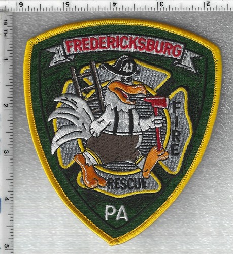 Fredericksburg Fire Rescue (Pennsylvania) Shoulder Patch | eBay