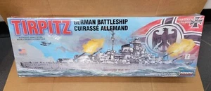 Lindberg Tirpitz German Allemamd Battleship 1/350 Scale Model Kit Brand New - Picture 1 of 9