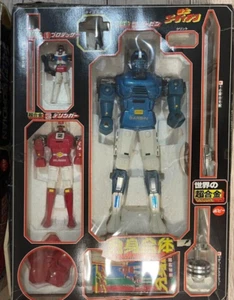 Popy Chogokin Deluxe Spinning Combination Toushi Gaudian Vintage w/Box Used - Picture 1 of 8