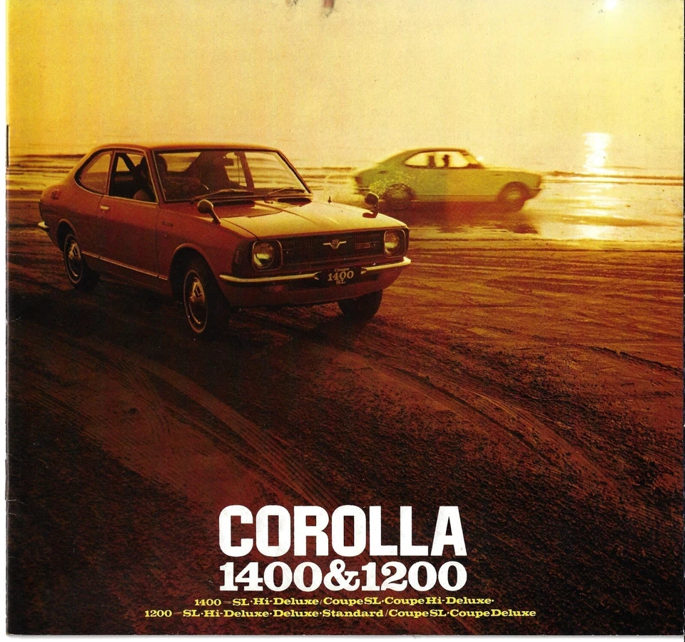 Toyota Corolla KE20 1200 1400 1970-71 Japanese Market JDM Brochure Saloon Coupe - Image 1 of 1