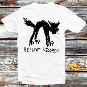 Vinyl Schallplatten Seattle Plattenladen Musik Katze Hellcat T-Shirt B561 - Bild 1 von 2