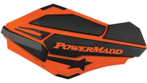 PowerMadd Sentinel Handguards Orange/black & Hayes Brake Snowmobile Mount Kit - Picture 1 of 2