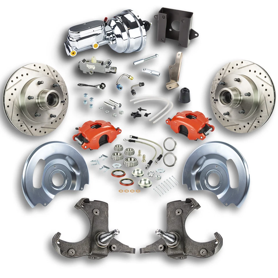 For 1960-1962 GMC 1000 Series  Brake Conversion Kit The Right Stuff - Image 1 of 1