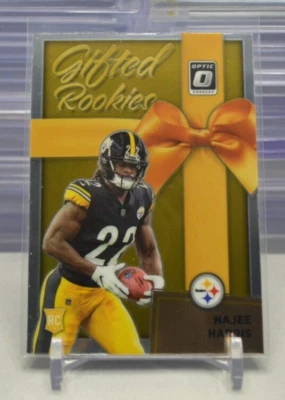 Najee Harris 2021 Donruss Optic Gifted Rookies Rookie Card GR-13 Steelers RC  2A - Image 1 of 2