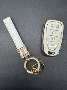 Key Fob Cover Chain for Ford Fusion F-150 Edge Explorer Mustang Lincoln MKZ MKC - Picture 1 of 6