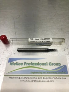 HTC Tool Carbide Tapered 3 FL End Mill - TC5-AAA-2CLN 99390, 1/32 3/16 1/2 2-1/2 - Picture 1 of 6