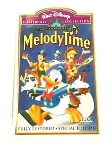 Melody Time (VHS 14070,1998) Walt Disney Masterpiece Collection, Special Edition - Picture 1 of 3