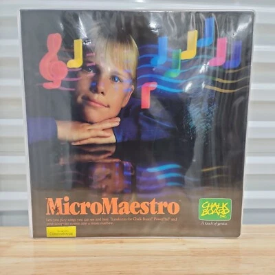 MicroMaestro by Chalk Board for the PowerPad Commodore 64 Version VTG 1983 - Image 1 of 4