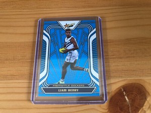 2022 Select Footy Stars Fractured Arctic Blue Liam Henry 180/190 Fremantle 