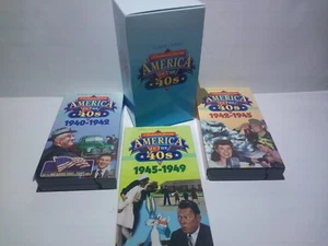 America in the 40's A Sentimental Journey -Readers Digest VHS Box Set - Picture 1 of 4