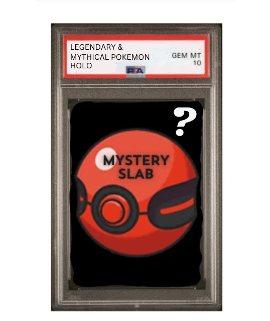 1x Random PSA 10 Gem Mint Graded LEGENDARY/MYTHICAL Pokemon - Only Holo/Reverse - Image 1 of 1