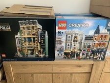 Lego Creator Expert 10255 Assembly Square & 10278 Police Station Bnisb Modular