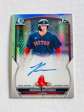 2023 Bowman Chrome Prospects Auto Refractor -You Pick - Complete Your Set