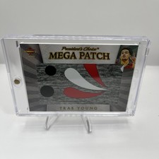 TRAE YOUNG #1/1 Mega Patch - President's Choice Solitaire 2.0 Update Game Used