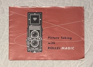 Vintage - Picture Taking with Rollei Magic instruction Manual - Picture 1 of 5