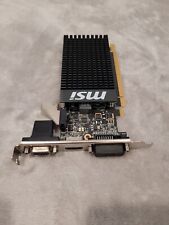 MSI Nvidia GeForce GT 710 1 GB DDR3 DVI-D HDMI VGA PCIe GPU