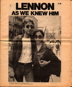 Vintage John Lennon Newspaper Spirit Foundation - Picture 1 of 2