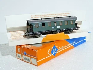 ROCO ( 4201 ) VOITURE 2e CLASSE DE LA DB AVEC HABILLAGE INTÉRIEUR EN BOITE HO - Foto 1 di 6