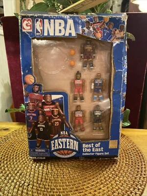 C3 Toys NBA Eastern Conference BEST OF THE EAST Collector Figure Set /Box Fair - Image 1 of 4
