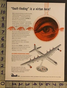1954 TOY AD MODEL AIRPLANE B36 CONVAIR BOMBER AIR FORCE COMBAT REVELL VENICETK89 - Picture 1 of 1