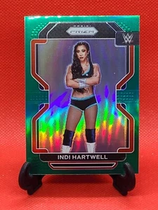 2022 Panini Prizm WWE Indi Hartwell GREEN PRIZM Parallel #166 NXT - Picture 1 of 3