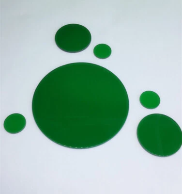 532nm Bandpass Green Optical Glass LB1 VG9 Filter 1PC - Image 1 of 4