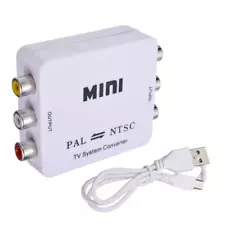 PAL/NTSC/SECAM to PAL/NTSC Bidirectional TV System Switcher Converter Adapter R3