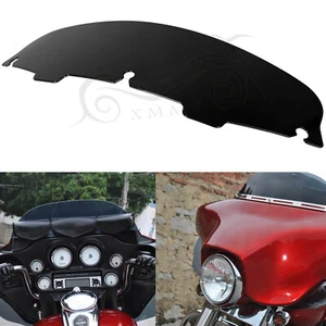 Parabrisas negro de 5" para motocicleta Harley Touring Electra Street Tri Glide 96-13 - Imagen 1 de 12