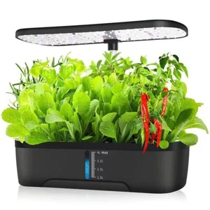 Auto Timer Hydrokultur Anzuchtsystem 12 Schoten Indoor Kräutergarten Pflanzen Anzucht - Bild 1 von 27