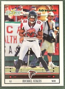 2005 Score Adrenaline Atlanta Falcons #12 Michael Jenkins /399 Free Ship See Pic - Picture 1 of 3