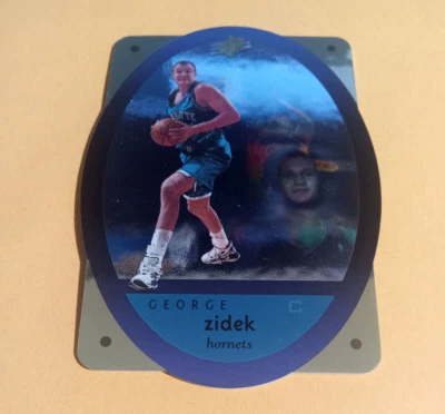 1996-97 Upper Deck SPx "GOLD" George Zidek #6 - Hornets - Image 1 of 2