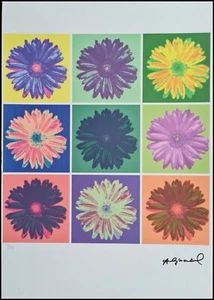 ANDY WARHOL * Flowers* signed lithograph * Kunstdruck * limited # xx/125 - Bild 1 von 9