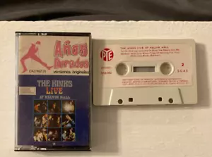 the kinks live at kelvin hall paper label import cassette tape - Picture 1 of 1
