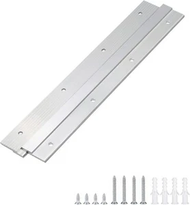 12" French Cleat Picture Hanger, Aluminum Mirror Hanging Kit with Hardware, Idea - Picture 1 of 2
