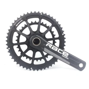 170/172.5/175mm Crank Road Bike Crankset Double Chainring 50-34T 52-36T 53-39T - Picture 1 of 16