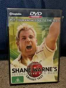Shane Warne's DVD Game, Cricket Test Interactive Knowledge NEW - STILL WRAPPED! - Picture 1 of 3