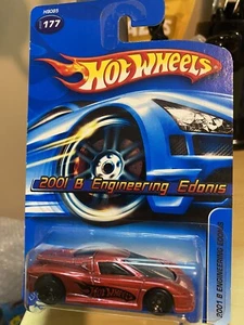 Hot Wheels 2005 HW COLLECTOR # 177 2001 B ENGINEERING EDONIS BUGATTI RED NICE - Picture 1 of 7