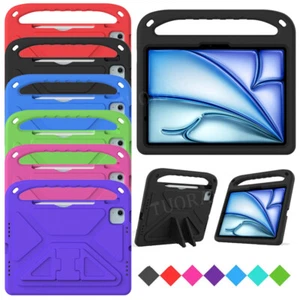 For iPad 5/6/7/8/9/10th Air 2 3 4 5 Pro Air 11 13 Kids EVA Foam Stand Case Cover - Picture 1 of 73
