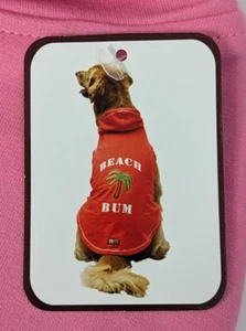 DOG HOODIE American DOG Outfitters Beach Bum Sweatshirt Pet Apparel XXL Red NEW - Picture 1 of 1
