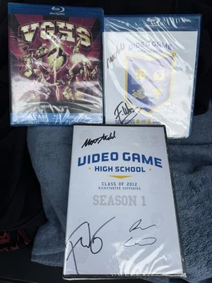 Video Game High School Seasons 1-3 Brand NEW Blu-Ray Rare HTF Signed Kickstarter - Image 1 of 4