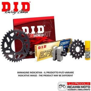 DID TRANSMISSION KIT GP RACING CHAIN 520 ERV7 DUCATI 996 - SPS 1999 2000 - Picture 1 of 5