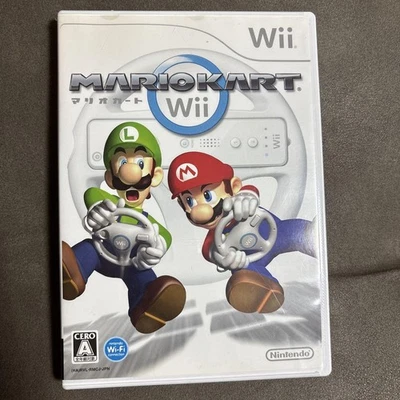 Mario Kart Wii Game Disc Only used Japanese version no scratches - Image 1 of 2