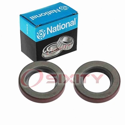 2 pc National Rear Wheel Seals for 1957 Mercury Turnpike Cruiser Driveline gf - Image 1 of 4