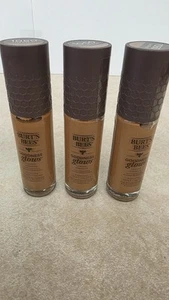 BURTS BEES Goodness Glows Liquid Makeup 1060 Chestnut 1oz X 3 Qty - Picture 1 of 2