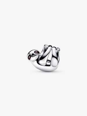 PANDORA Charm Anhänger Bead Sterlingsilber Hängendes Faultier Emaille 793331C01 - Bild 1 von 4
