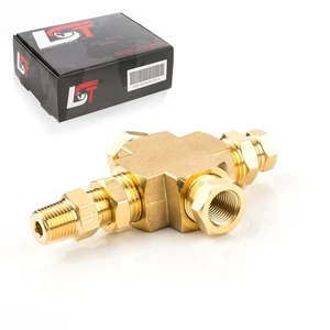 Adapter Verteiler Öldrucksensor Öltemperatur 1/8"-27 1/4"-18NPT für ALFA ROMEO - Picture 1 of 8