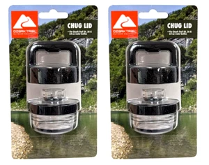 Lote de 2 - Tapa de tapa Ozark Trail Chugging se adapta a botellas de 24/36/64 OZ 100 % a prueba de fugas - Imagen 1 de 2