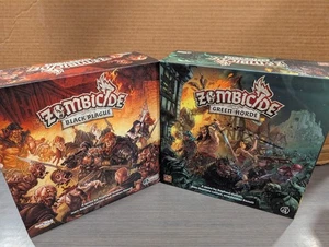 Zombicide Black Plague & Green Horde Games Board Games Nice! - Picture 1 of 11