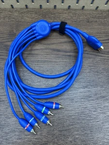 Cable AV componente cable Monster de 10 pies escalado para PlayStation 2 PS2 - ¡Probado! - Imagen 1 de 5